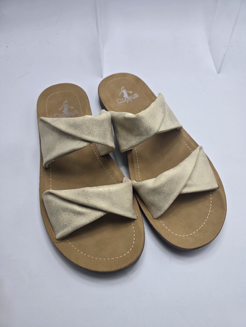 Corkys Footwear With A Twist Womens Slide on Sandals Size 9